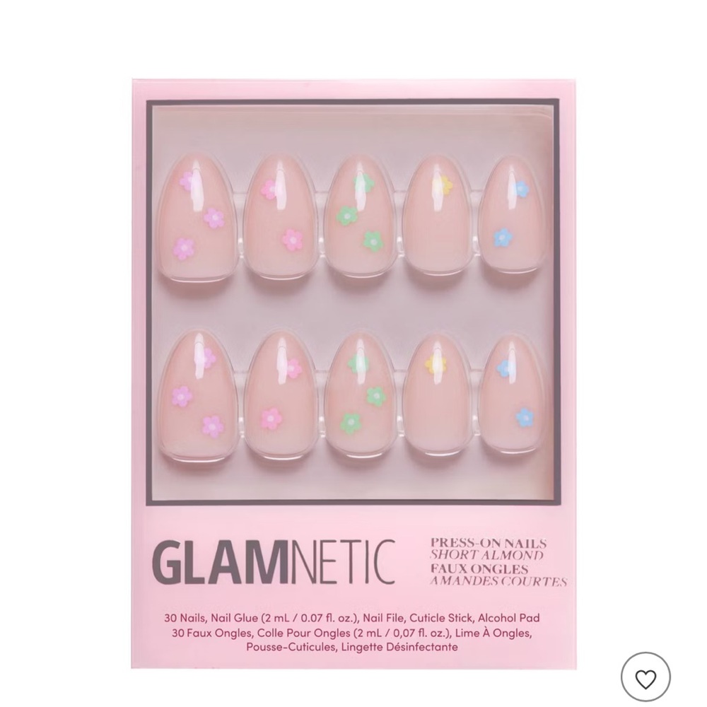 NEW Glamnetic full bloom On Nails